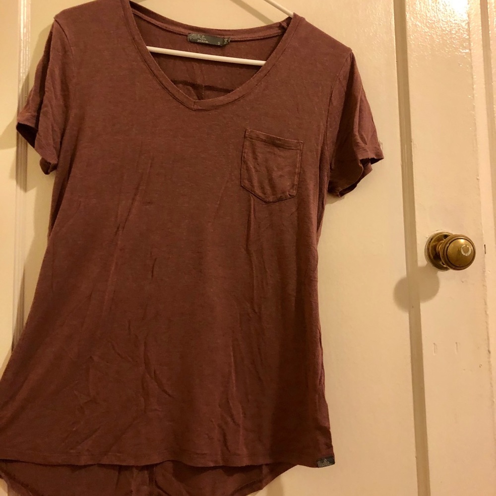 Prana Foundation Short-Sleeve V-Neck